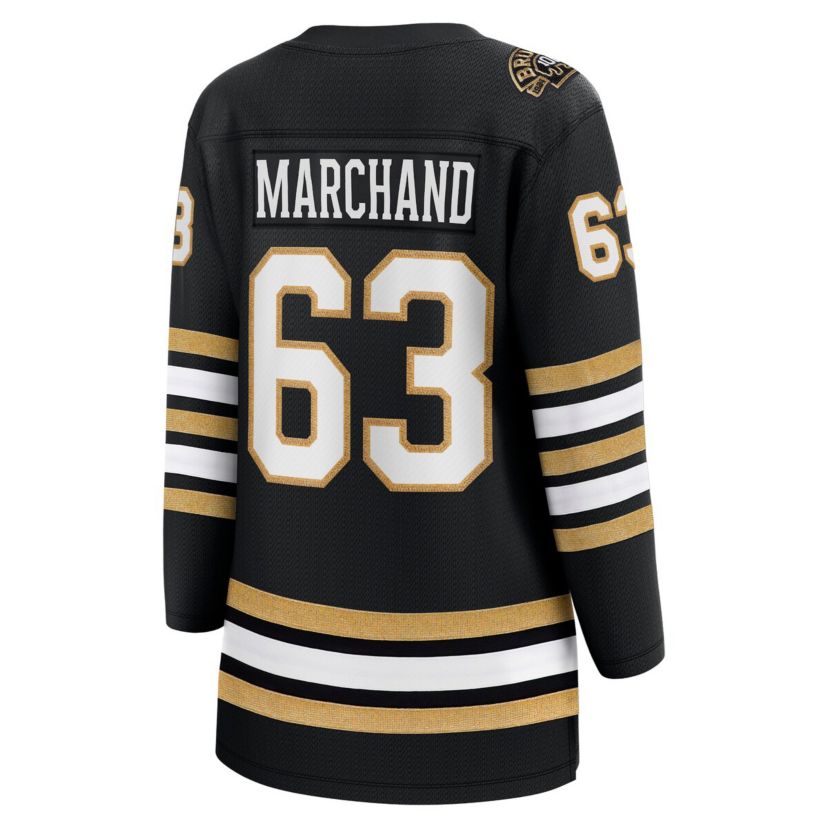 NHL Fanatics Brad Marchand 100th Anniversary Breakaway Jersey