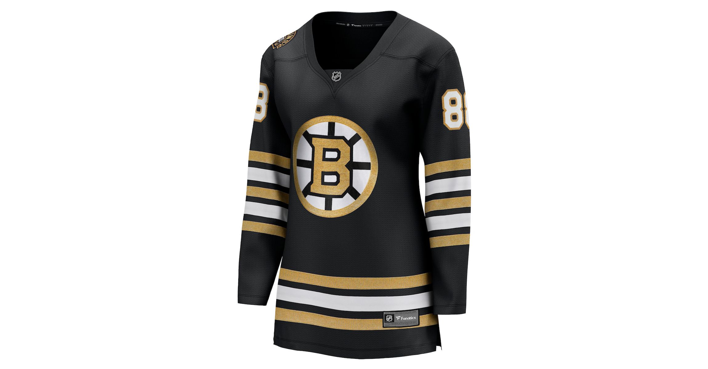 NHL Fanatics David Pastrnak 100th Anniversary Breakaway Jersey