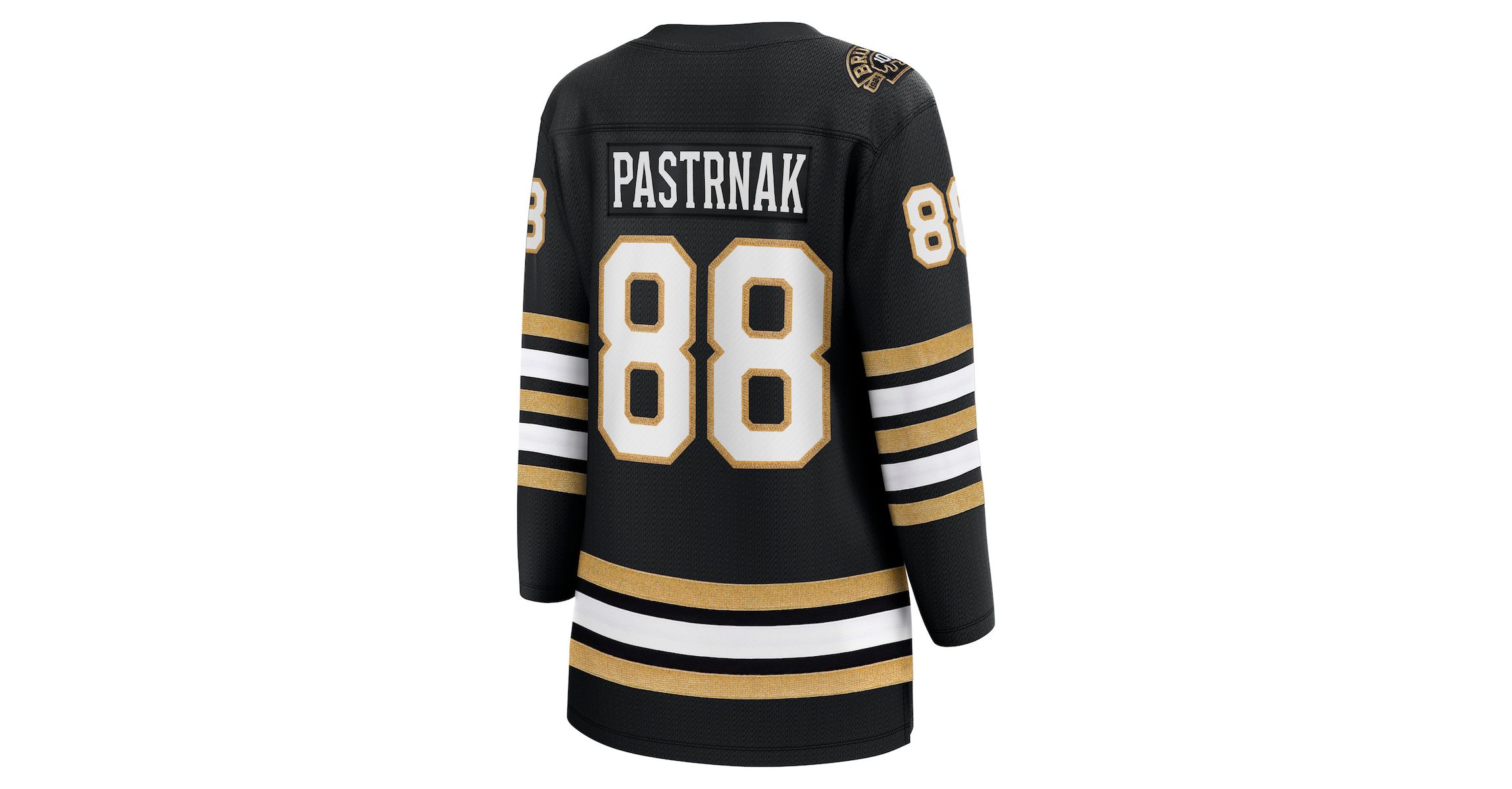 NHL Fanatics David Pastrnak 100th Anniversary Breakaway Jersey