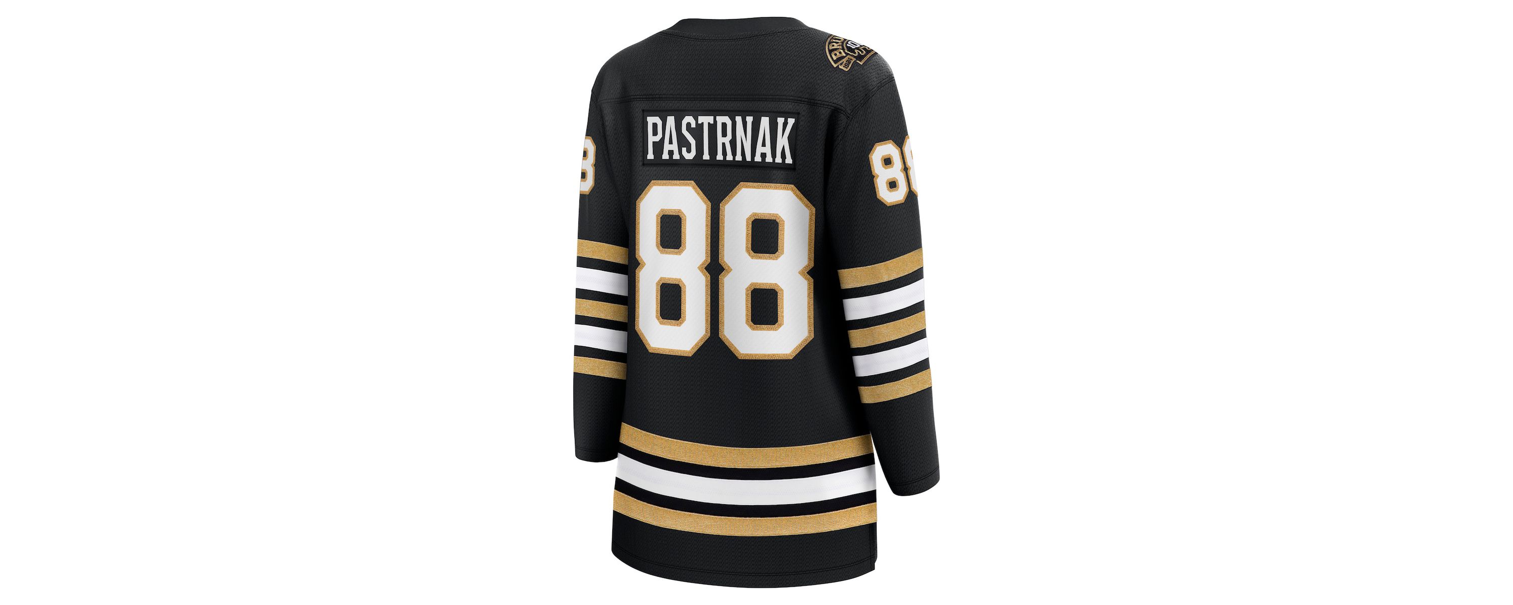 NHL Fanatics David Pastrnak 100th Anniversary Breakaway Jersey