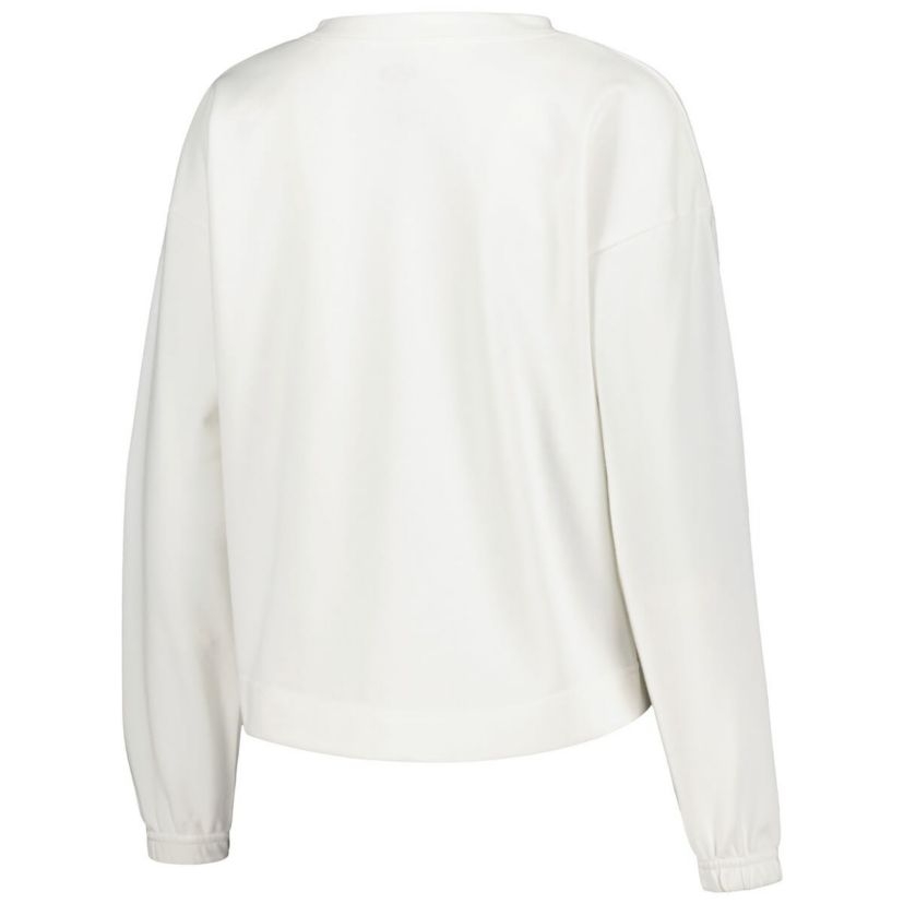 NBA Chicago Bulls Sunray Notch Neck Long Sleeve Top