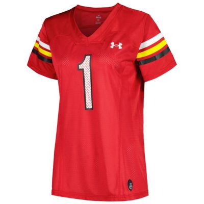 NCAA Under Armour #1 Maryland Terrapins Replica Football Jersey