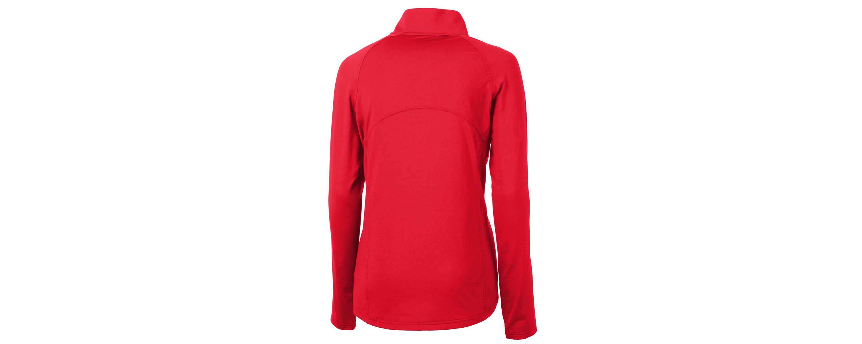 MLB Cincinnati Reds Americana Logo Adapt Eco Knit Stretch Recycled Half-Zip Pullover Top