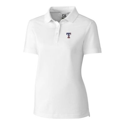 MLB Texas Rangers Americana Logo Advantage DryTec Tri-Blend Pique Polo