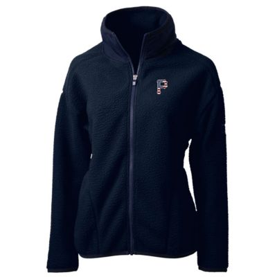 MLB Pittsburgh Pirates Americana Logo Cascade Eco Sherpa Full-Zip Fleece Jacket