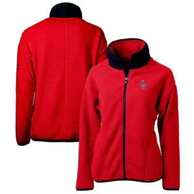 MLB Colorado Rockies Americana Logo Cascade Eco Sherpa Full-Zip Fleece Jacket