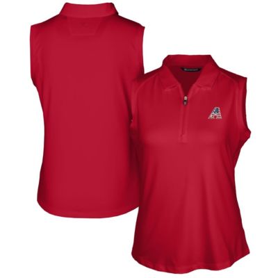 MLB Arizona Diamondbacks Americana Logo DryTec Forge Stretch Sleeveless Polo