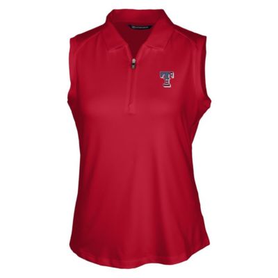 MLB Texas Rangers Americana Logo DryTec Forge Stretch Sleeveless Polo