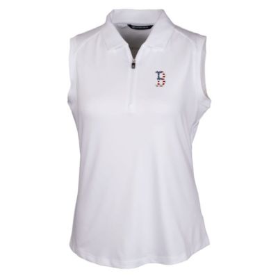 Boston Red Sox MLB Americana Logo DryTec Forge Stretch Sleeveless Polo