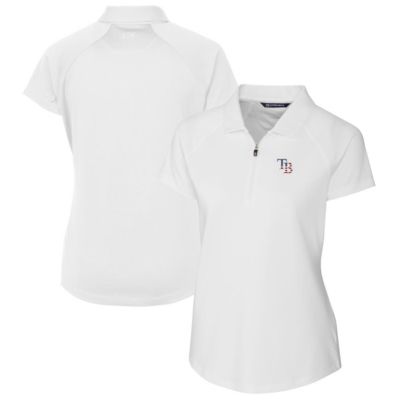 MLB Tampa Bay Rays Americana Logo DryTec Forge Stretch Polo