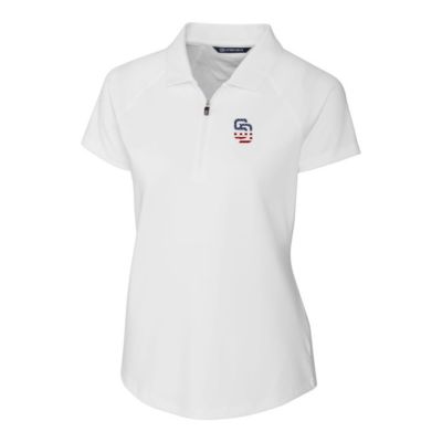 MLB San Diego Padres Americana Logo DryTec Forge Stretch Polo