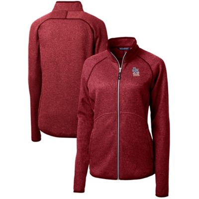 MLB St. Louis Cardinals Americana Logo Mainsail Sweater-Knit Full-Zip Jacket