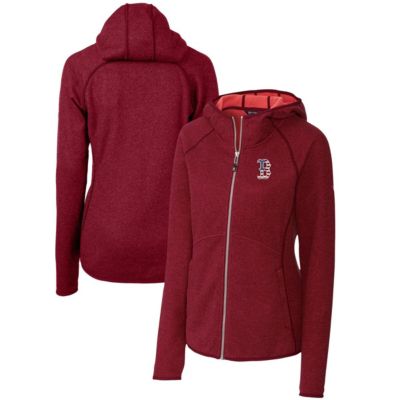 Boston Red Sox MLB Americana Logo Mainsail Sweater-Knit Full-Zip Hoodie