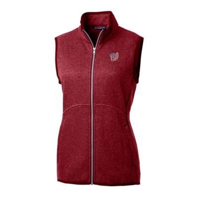 MLB Washington Nationals Americana Logo Mainsail Sweater-Knit Full-Zip Vest