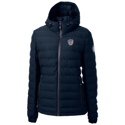 MLB Milwaukee Brewers Americana Logo Mission Ridge Repreve Eco Insulated Full-Zip Puffer Jacket