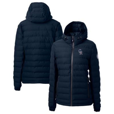 MLB Colorado Rockies Americana Logo Mission Ridge Repreve Eco Insulated Full-Zip Puffer Jacket