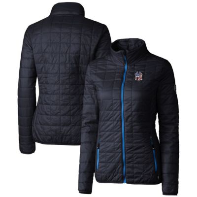 MLB New York Yankees Americana Logo Rainier PrimaLoft Eco Insulated Full-Zip Puffer Jacket