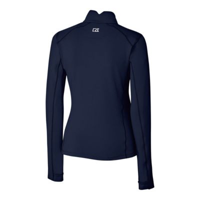 MLB Milwaukee Brewers Americana Logo DryTec Traverse Stretch Quarter-Zip Pullover Top