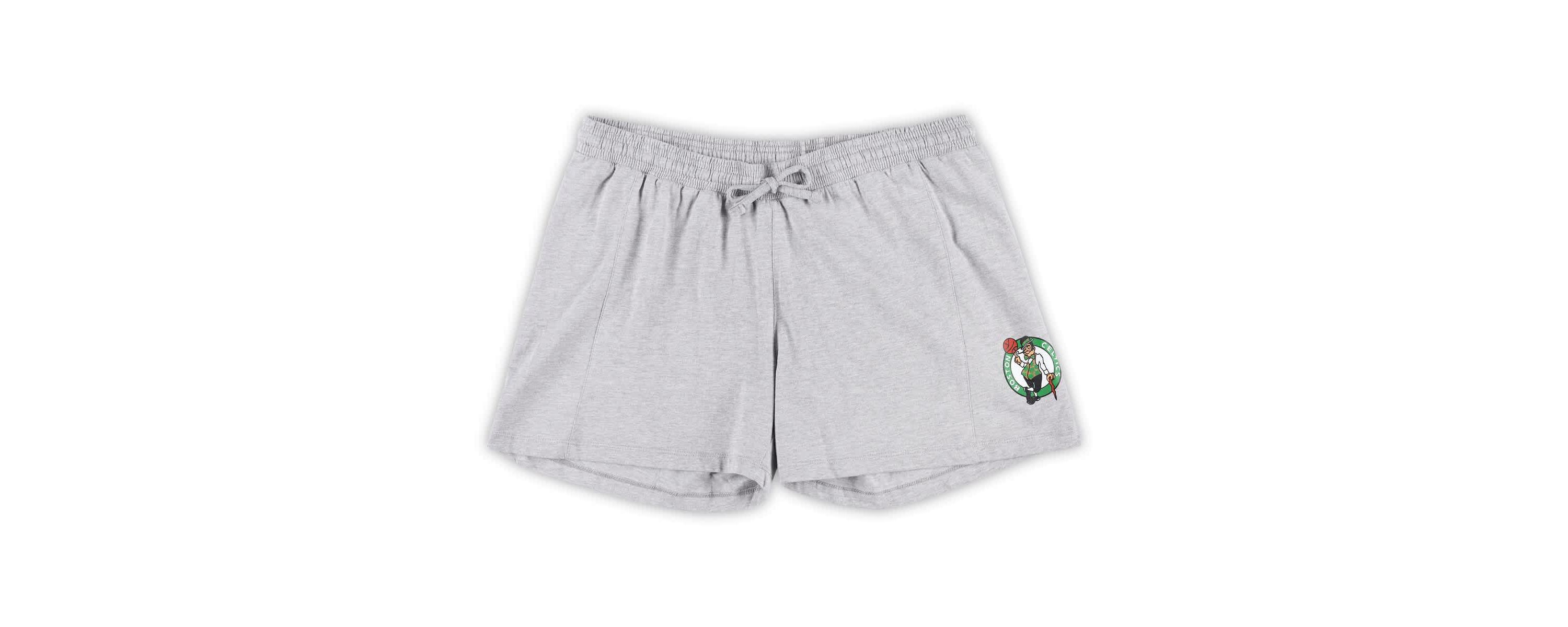 NBA Fanatics Kelly Boston Celtics Plus Size T-Shirt & Shorts Combo Set