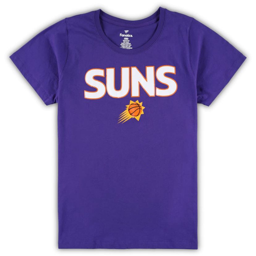 NBA Fanatics Phoenix Suns Plus Size T-Shirt & Shorts Combo Set