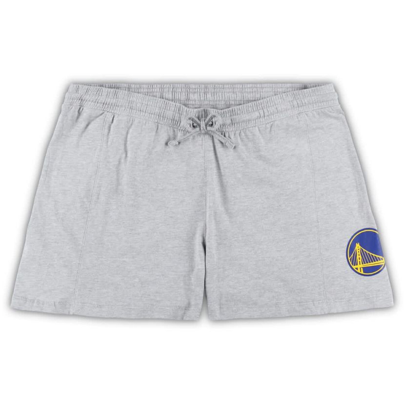NBA Fanatics Golden State Warriors Plus Size T-Shirt & Shorts Combo Set