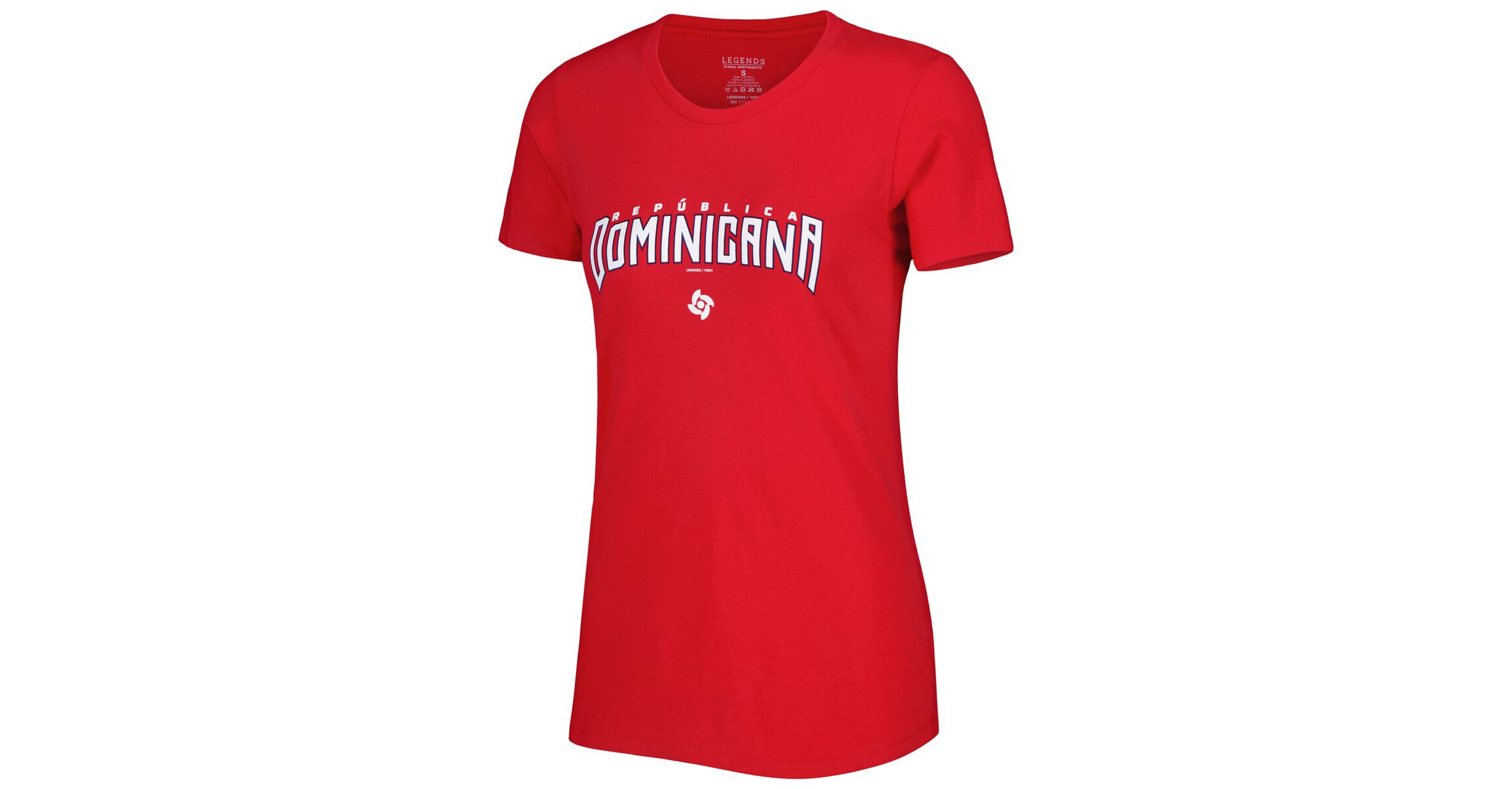World Baseball LEGENDS Dominican Republic Baseball 2023 World Baseball Classic Country T-Shirt