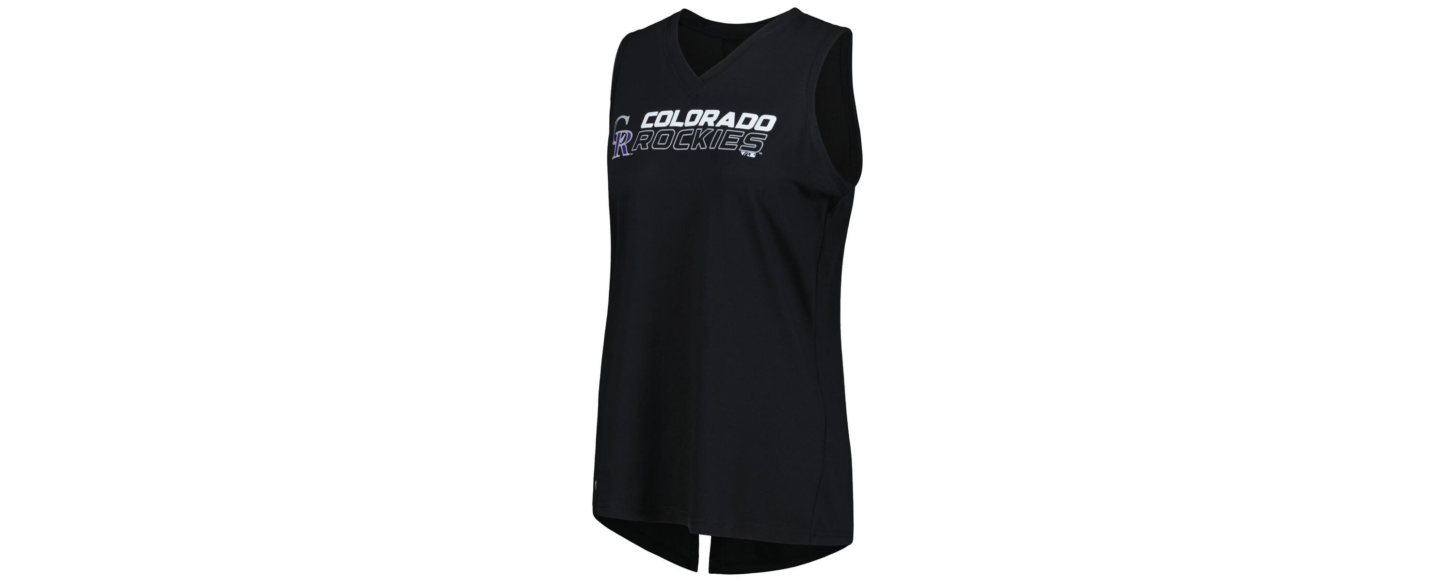 MLB Colorado Rockies Paisley Chase V-Neck Tank Top