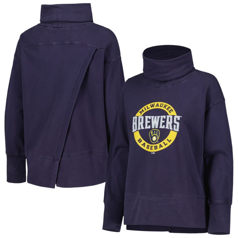 MLB Milwaukee Brewers Sunset Farm Team Pullover Sweatshirt