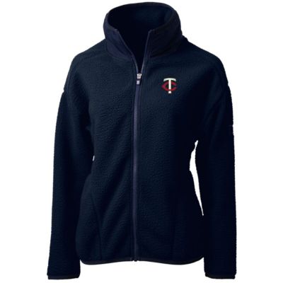 MLB Minnesota Twins Cascade Eco Sherpa Full-Zip Fleece Jacket