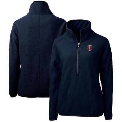 MLB Minnesota Twins Cascade Eco Sherpa Half-Zip Pullover Jacket