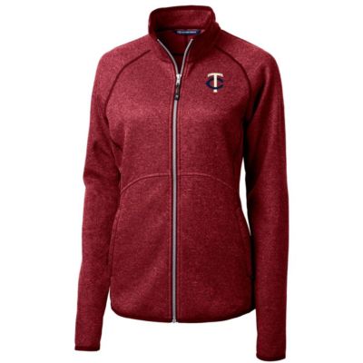 MLB Minnesota Twins Mainsail Sweater Knit Full-Zip Jacket