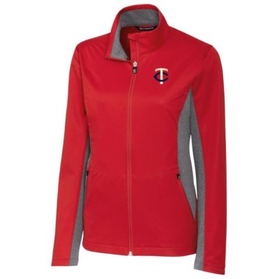 MLB Minnesota Twins Navigate Softshell Full-Zip Jacket