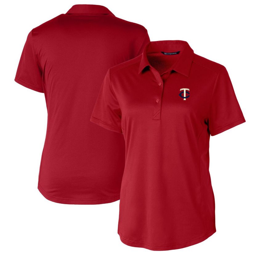MLB Minnesota Twins DryTec Prospect Textured Stretch Polo