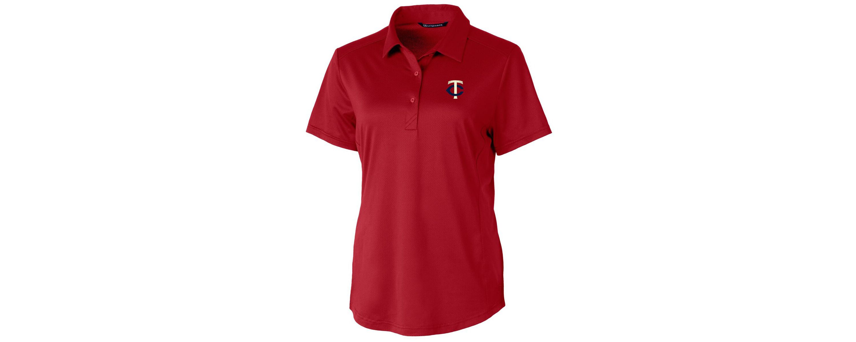 MLB Minnesota Twins DryTec Prospect Textured Stretch Polo