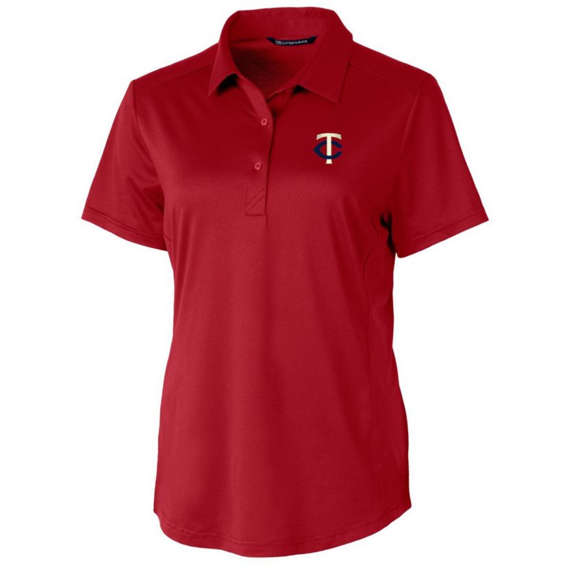 MLB Minnesota Twins DryTec Prospect Textured Stretch Polo