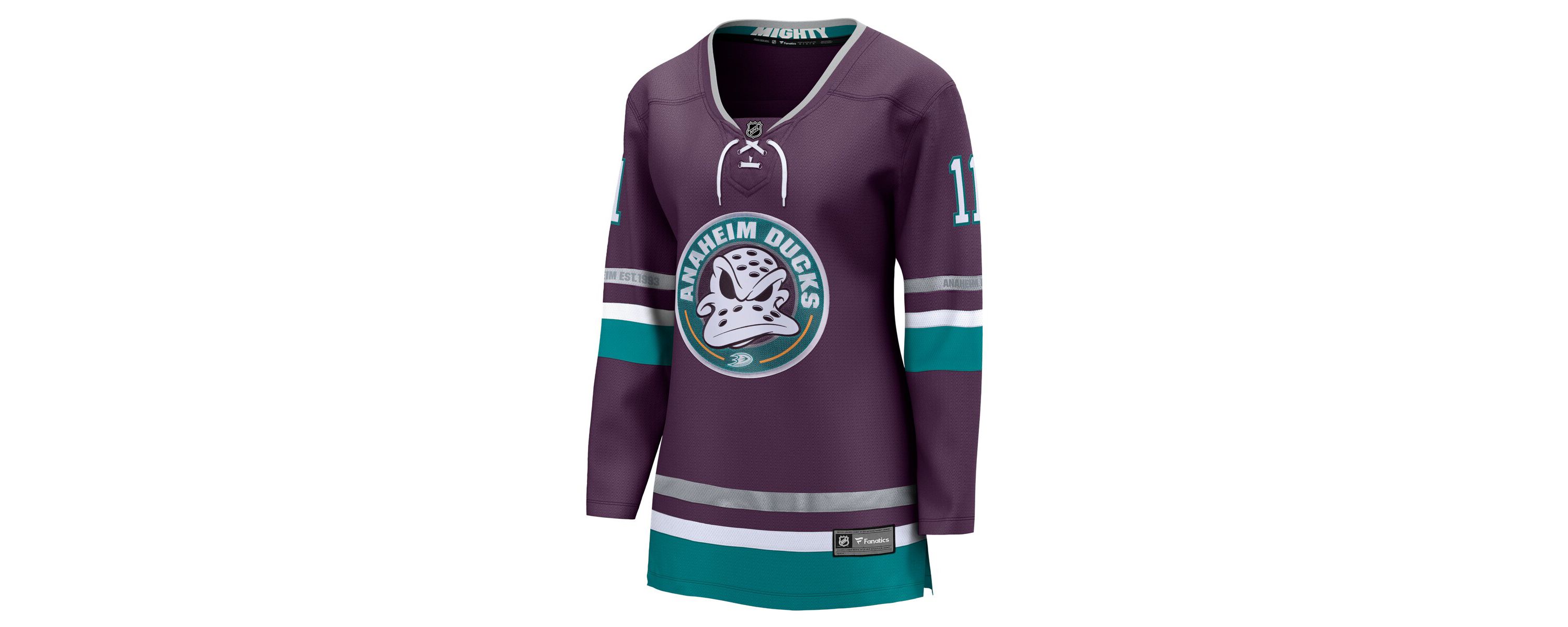 NHL Fanatics Trevor Zegras Anaheim Ducks Breakaway Jersey