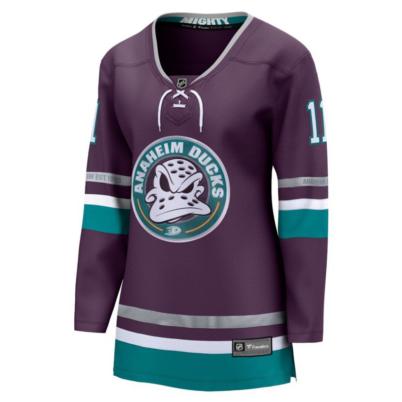 NHL Fanatics Trevor Zegras Anaheim Ducks Breakaway Jersey