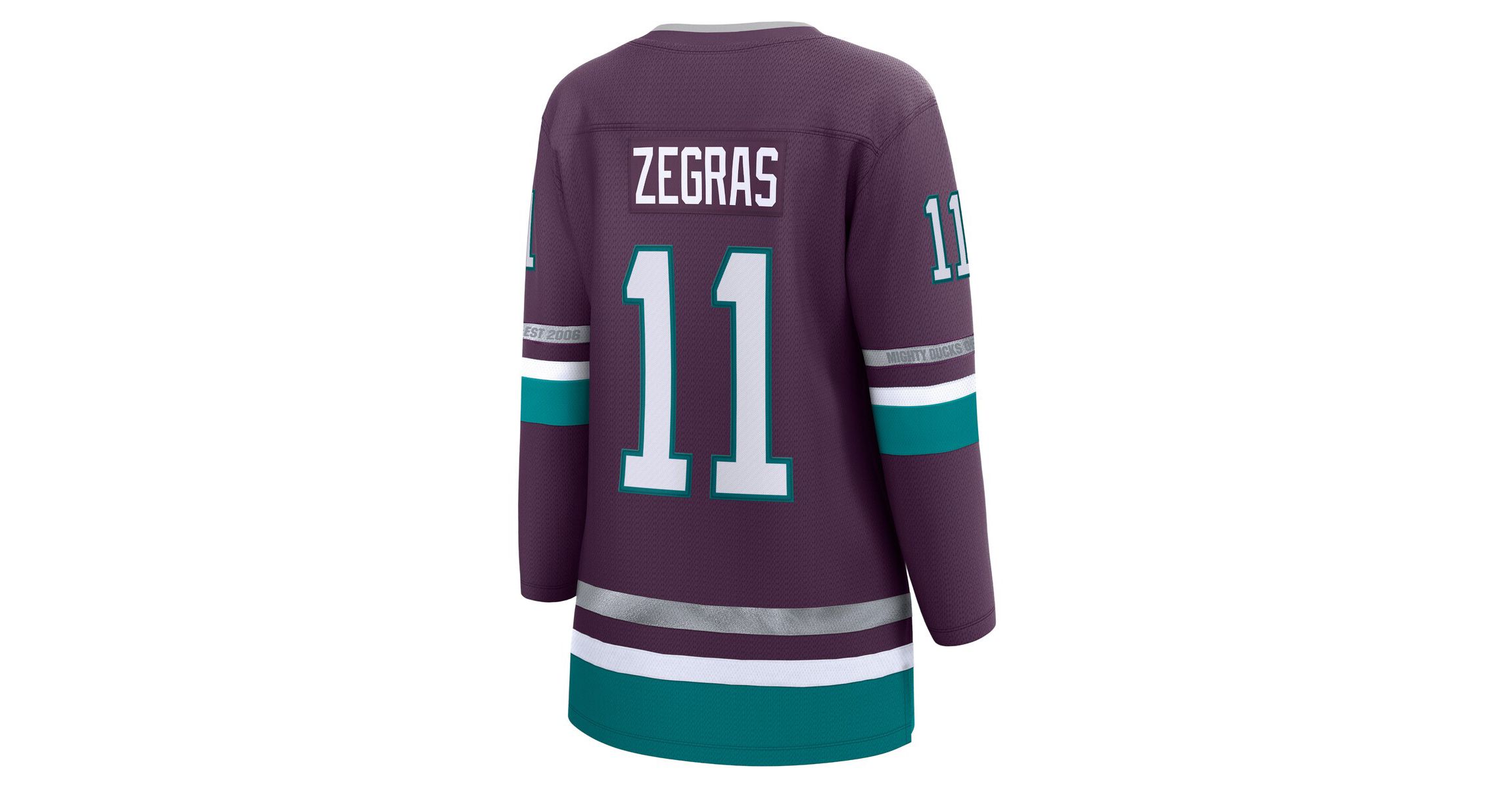 NHL Fanatics Trevor Zegras Anaheim Ducks Breakaway Jersey