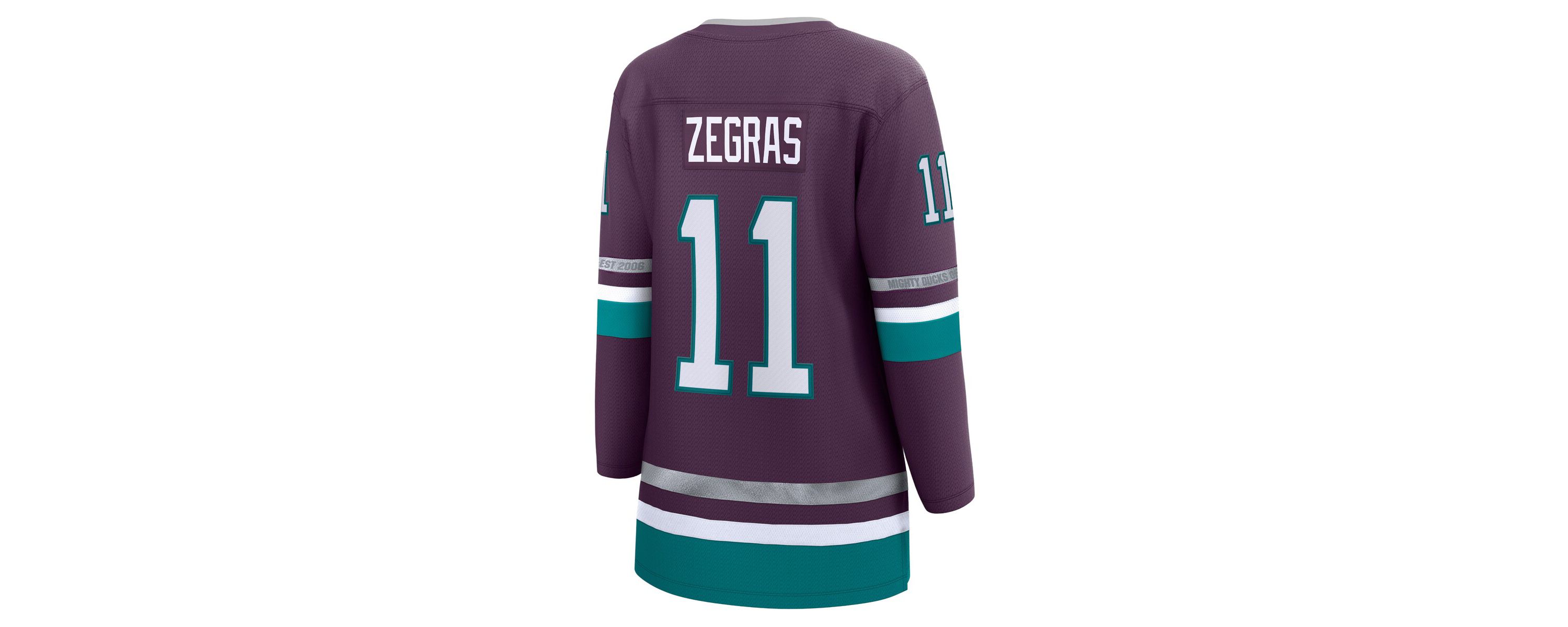 NHL Fanatics Trevor Zegras Anaheim Ducks Breakaway Jersey
