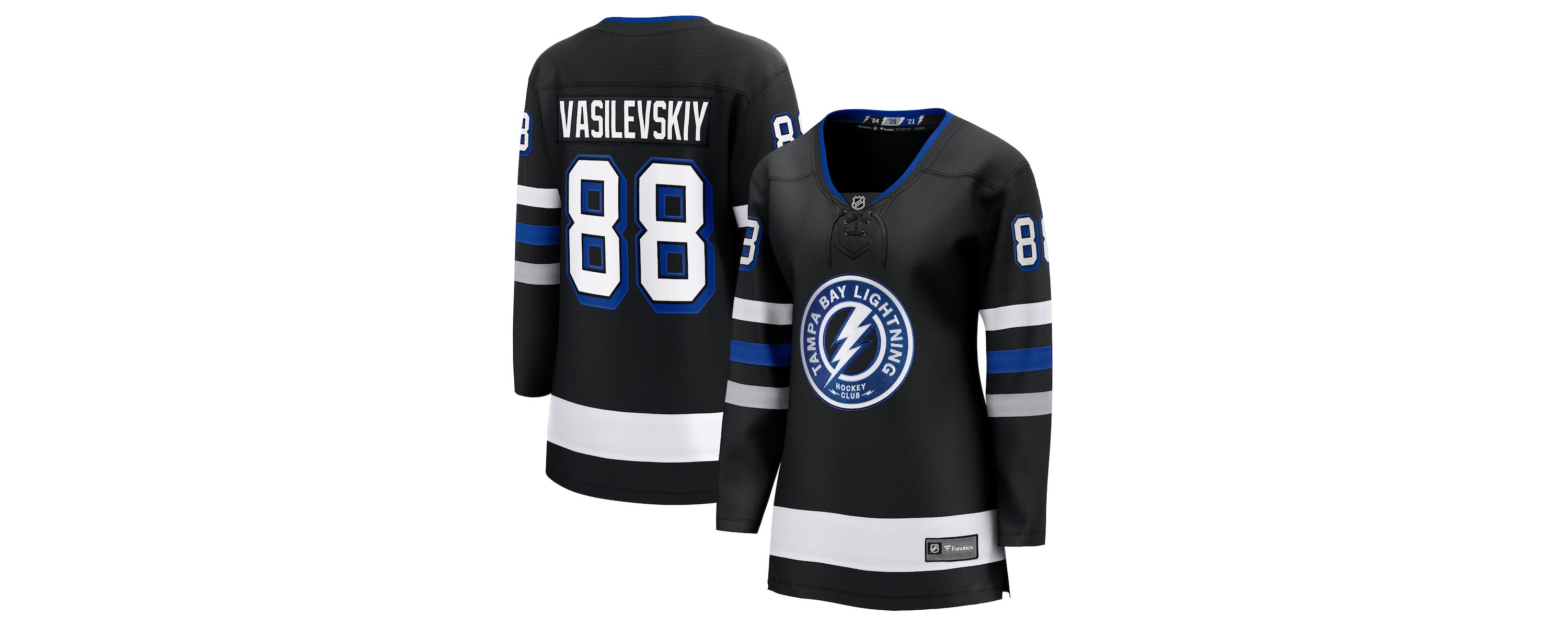 NHL Fanatics Andrei Vasilevskiy Tampa Bay Lightning Breakaway Jersey