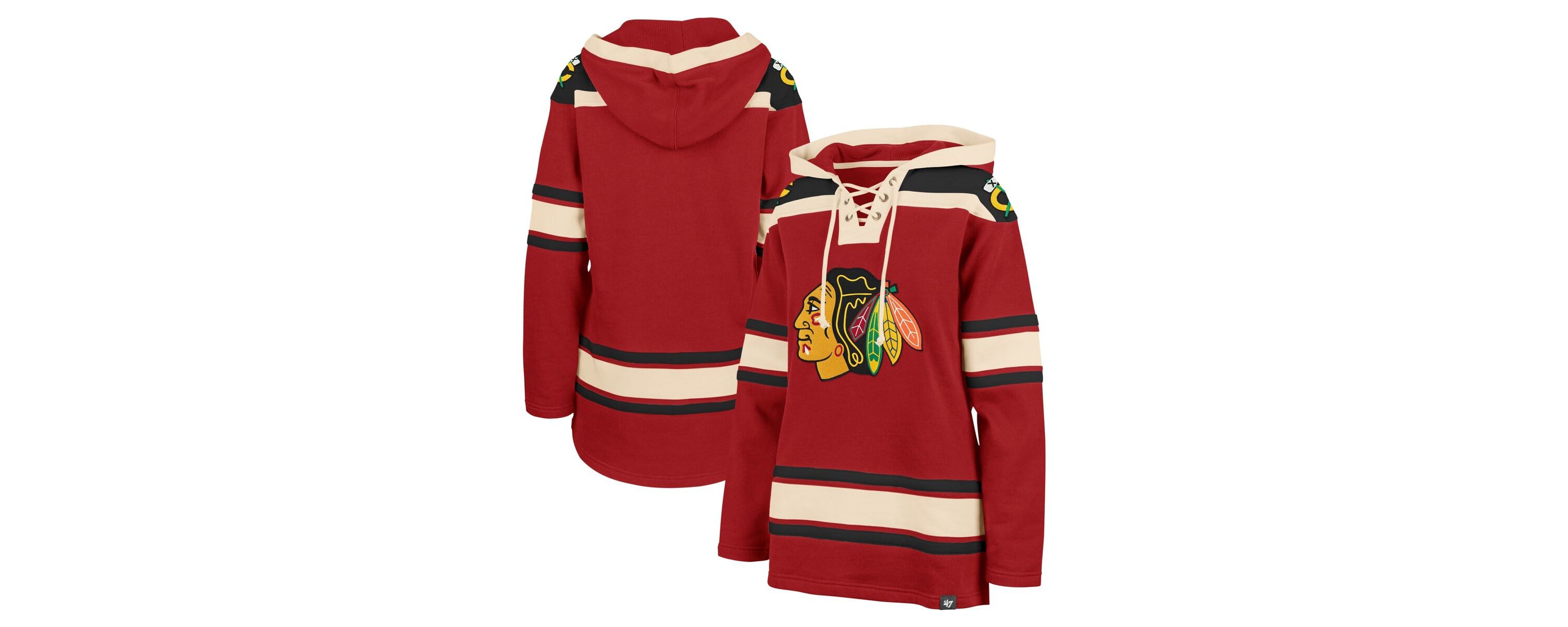 NHL Chicago Blackhawks Superior Lacer Pullover Hoodie
