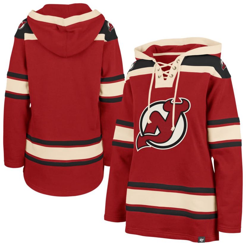 NHL New Jersey Devils Superior Lacer Pullover Hoodie