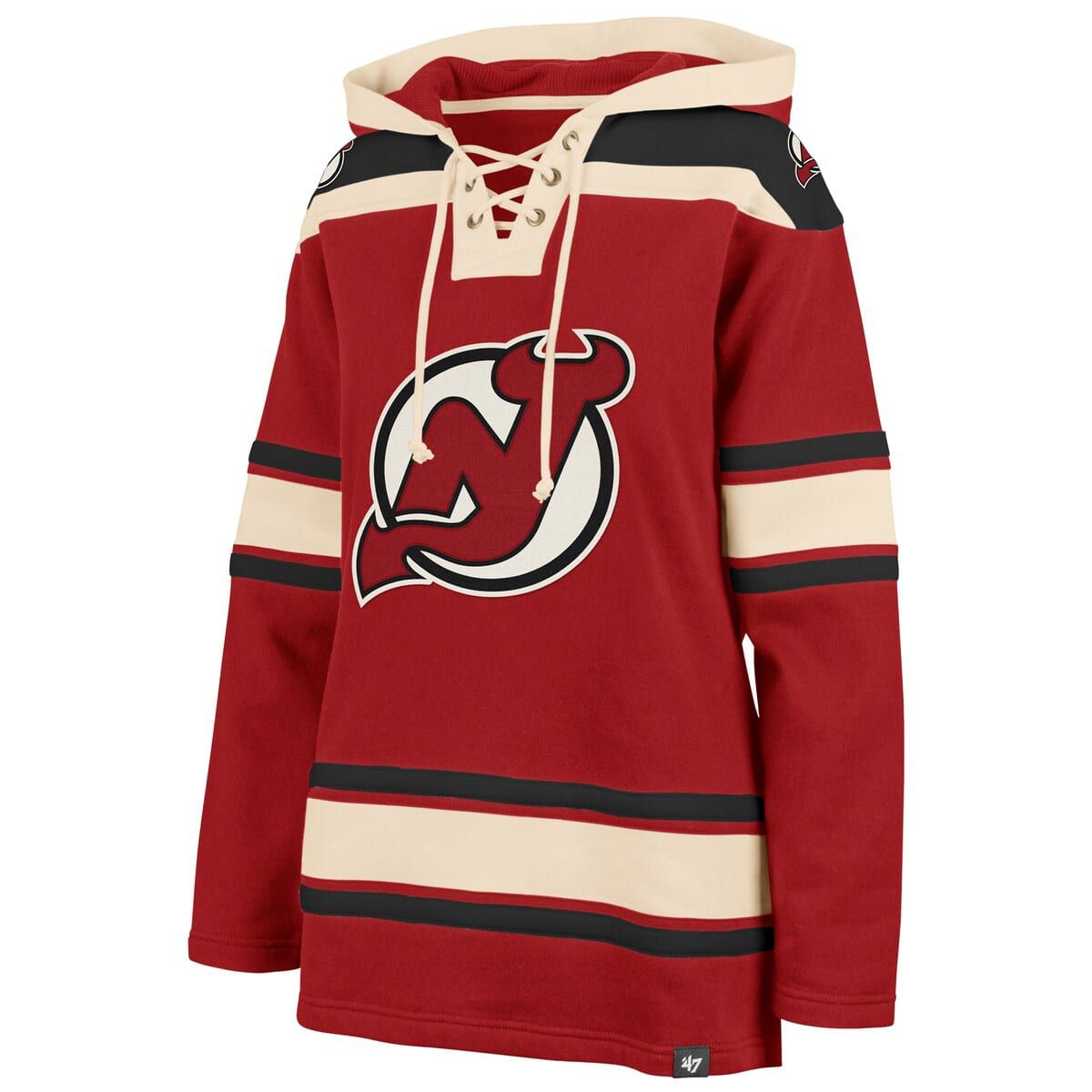 NHL New Jersey Devils Superior Lacer Pullover Hoodie
