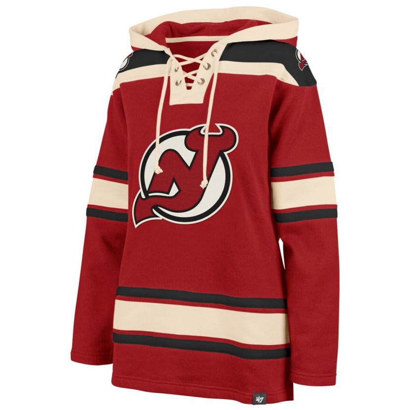 NHL New Jersey Devils Superior Lacer Pullover Hoodie