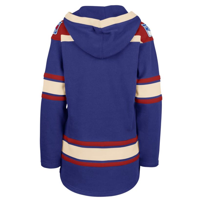 NHL New York Rangers Superior Lacer Pullover Hoodie