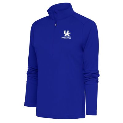 NCAA Kentucky Wildcats Baseball Tribute Half-Zip Pullover Top