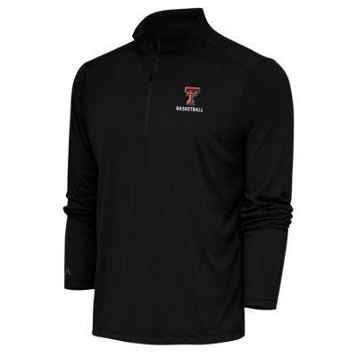 Texas Tech Red Raiders NCAA Basketball Tribute Half-Zip Pullover Top