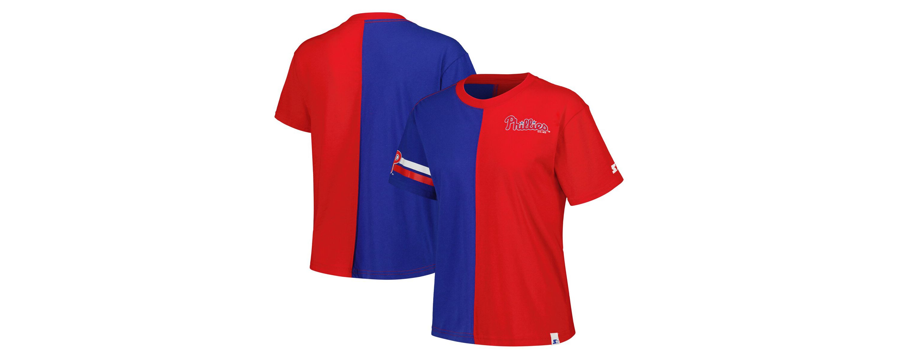 MLB Red/Royal Philadelphia Phillies Power Move T-Shirt