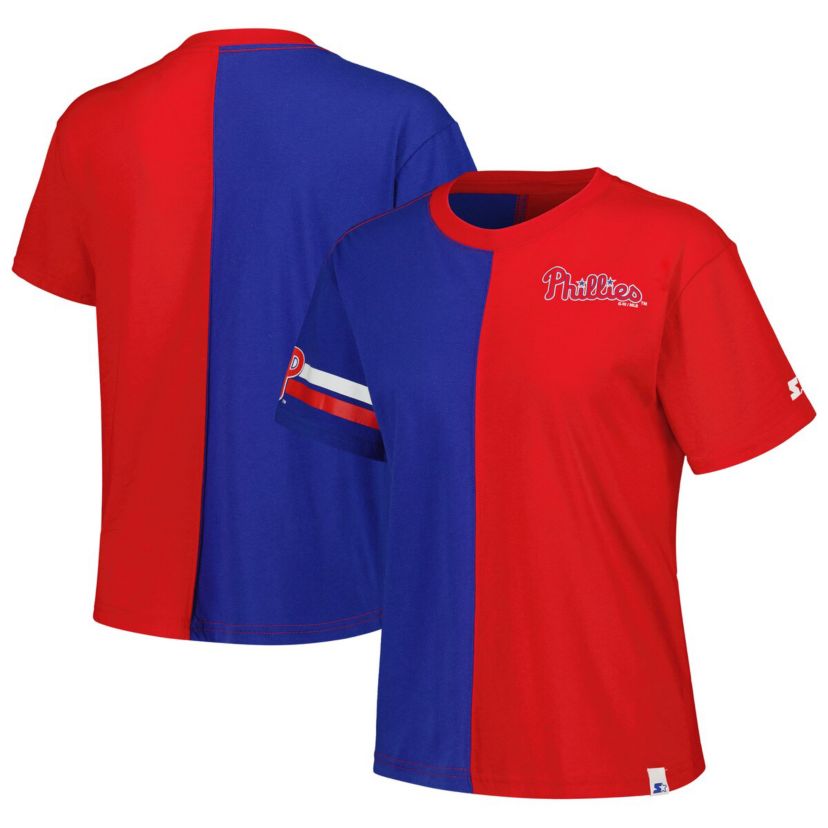 MLB Red/Royal Philadelphia Phillies Power Move T-Shirt