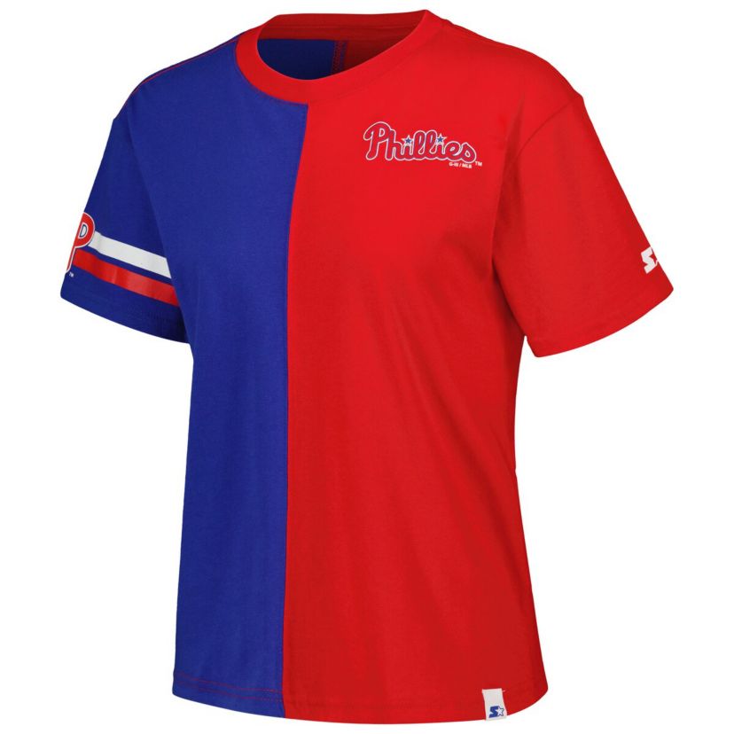 MLB Red/Royal Philadelphia Phillies Power Move T-Shirt